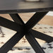 Salontafel New York Zwart Mangohout 130 cm