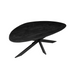Salontafel New York Zwart Mangohout 130 cm