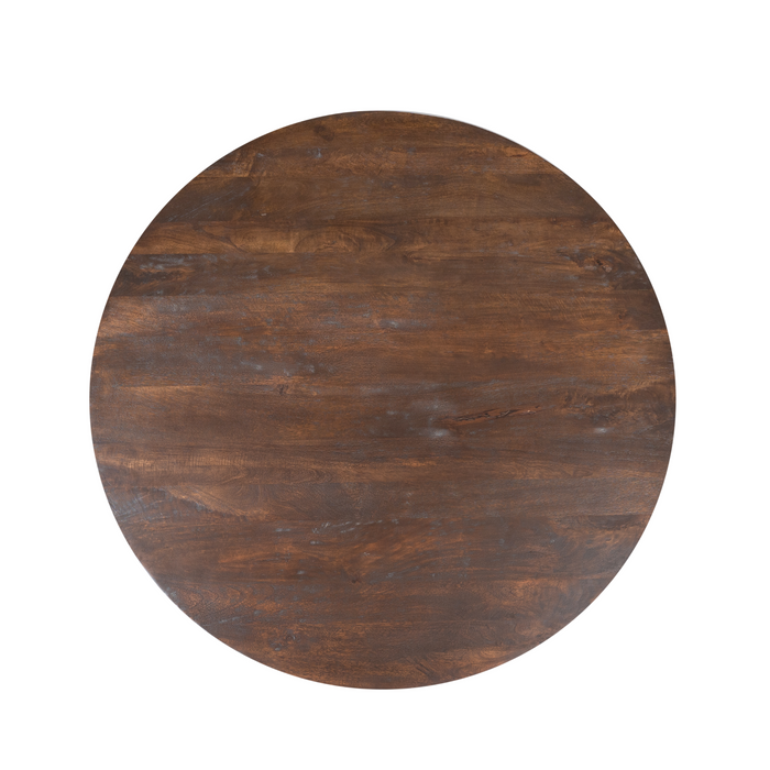 Ronde eettafel Lima Bruin Mangohout 150 cm