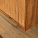 Zwevend tv meubel Madison Naturel Mangohout 120 cm