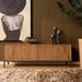 Tv meubel Madison Naturel Mangohout 165 cm