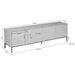 Tv meubel Madison Naturel Mangohout 210 cm
