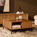 Vierkante salontafel Madison Naturel Mangohout 80 cm
