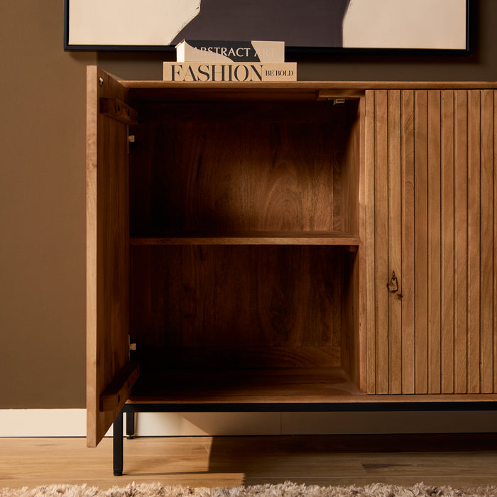 Dressoir Madison Naturel Mangohout 165 cm
