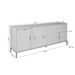 Dressoir Madison Naturel Mangohout 210 cm