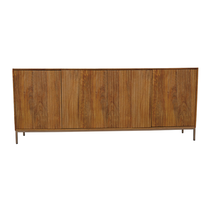 Tv meubel Madison Naturel Mangohout 165 cm