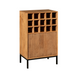 Wijnkast Madison Naturel Mangohout 55 cm