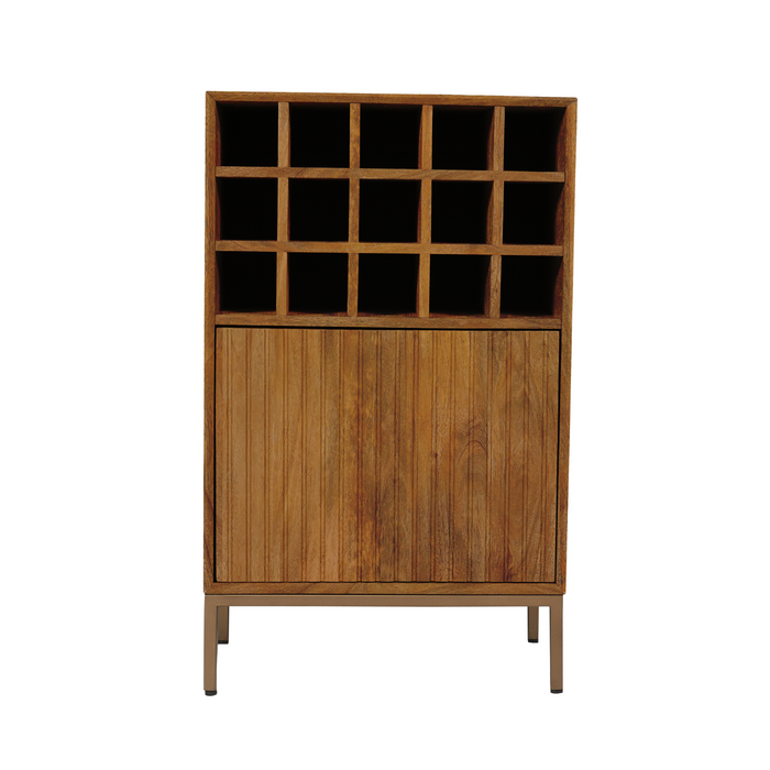 Tv meubel Madison Naturel Mangohout 165 cm