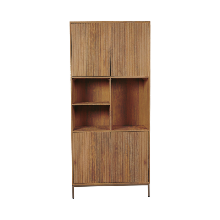 Tv meubel Madison Naturel Mangohout 165 cm