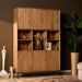 Vakkenkast Madison XL Naturel Mangohout 135 cm