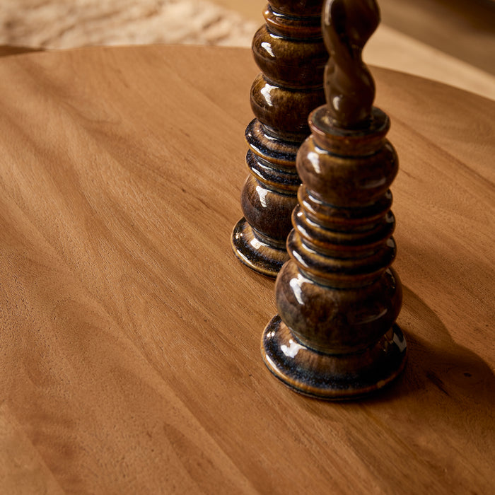 Ronde salontafel Madison Naturel Mangohout 80 cm