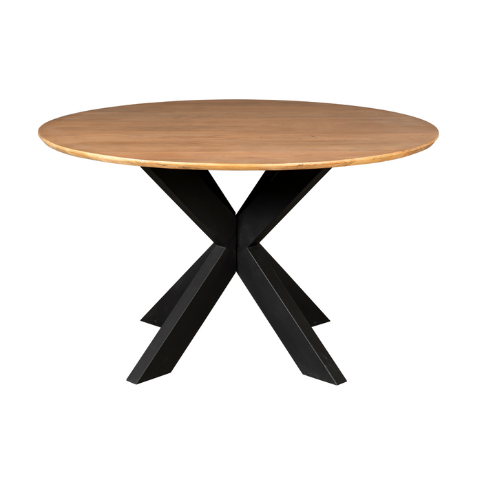 Ronde eettafel Madison Naturel Mangohout 130 cm