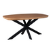 Deens ovale eettafel Madison Naturel Mangohout 160 cm