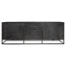 Dressoir New York Zwart Mangohout 210 cm
