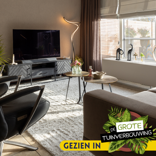 Tv meubel New York Zwart Mangohout 165 cm