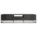 Tv meubel New York Zwart Mangohout 210 cm