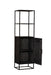 Boekenkast New York Zwart Mangohout 55 cm