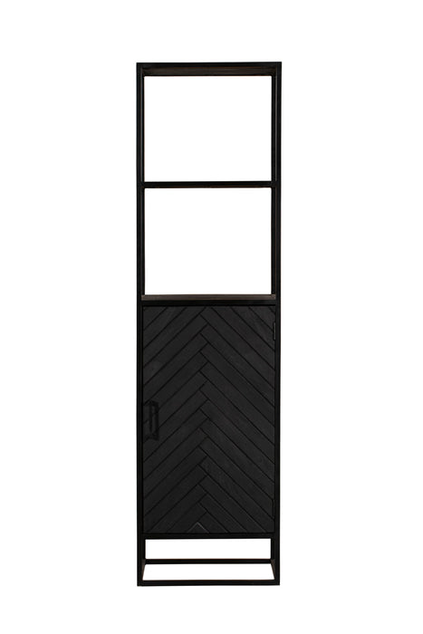 Boekenkast New York Zwart Mangohout 55 cm