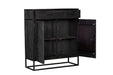 Kabinet New York Zwart Mangohout 100 cm