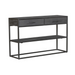 Sidetable New York Zwart Mangohout 120 cm