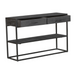 Sidetable New York Zwart Mangohout 120 cm
