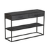 Sidetable New York Zwart Mangohout 120 cm