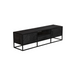 Tv meubel New York Zwart Mangohout 180 cm