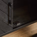Tv meubel New York Zwart Mangohout 240 cm