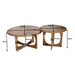 Ronde salontafel Milou Naturel Mangohout 70 cm