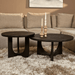 Ronde salontafel Guus Zwart Mangohout 80 cm