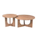 Salontafel Guus Naturel Mangohout 80 cm