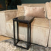 Slider Nova Zwart Marmer 40 cm