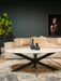 Ovale salontafel Faye Wit Marmer 130 cm