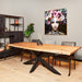 Boomstamtafel Live Edge Naturel Acaciahout 300 cm