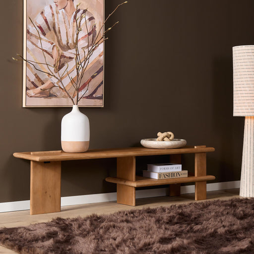 Tv meubel Lina Naturel Mangohout 160 cm