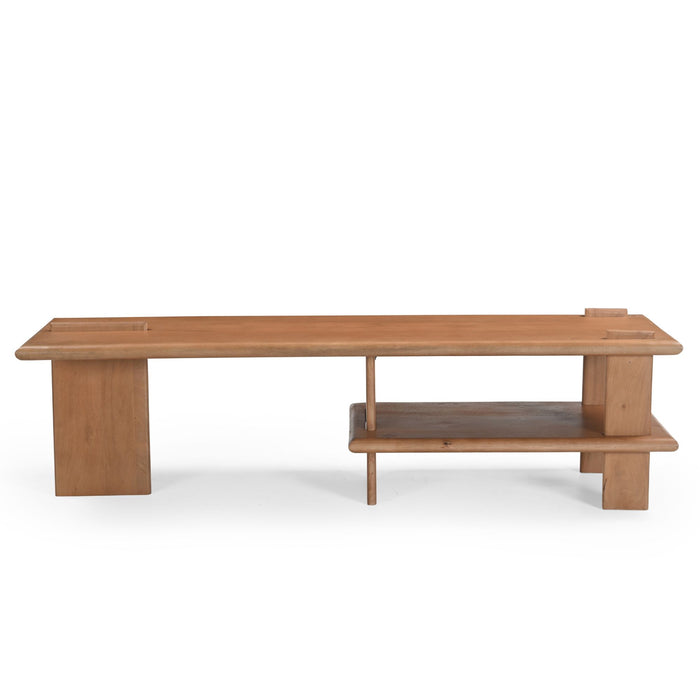 Tv meubel Lina Naturel Mangohout 160 cm