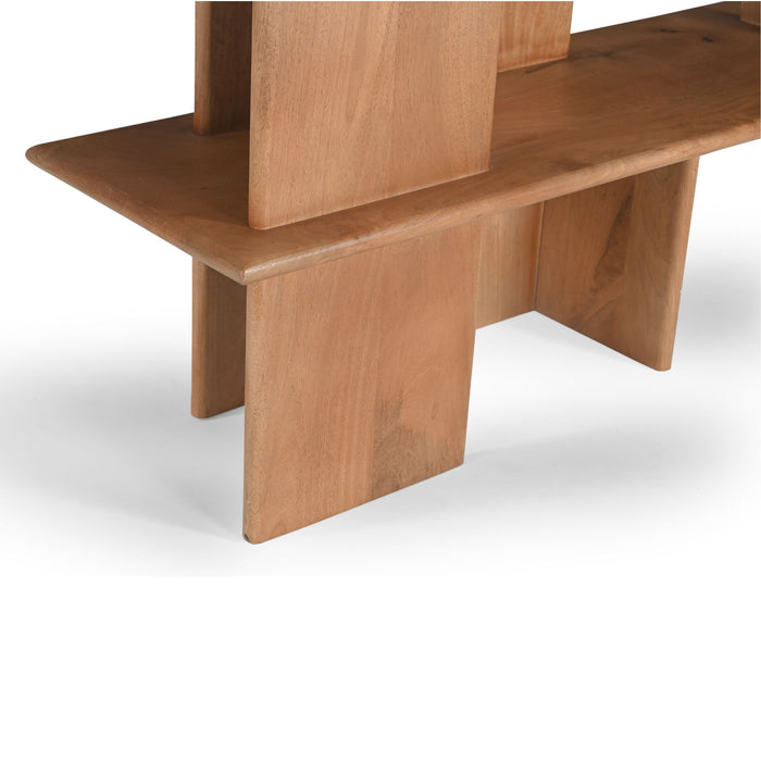 Wandkast Lina Naturel Mangohout 150 cm