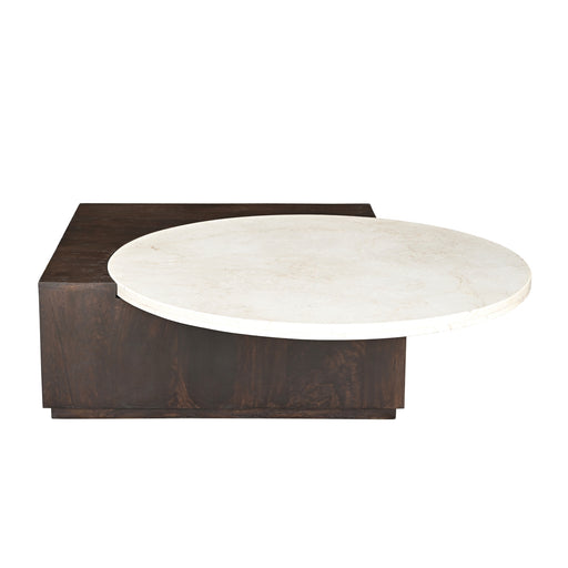 Salontafel Numa Bruin Marmer 103 cm