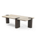 Salontafel Maeve Bruin Marmer 128 cm