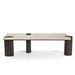 Salontafel Maeve Bruin Marmer 128 cm