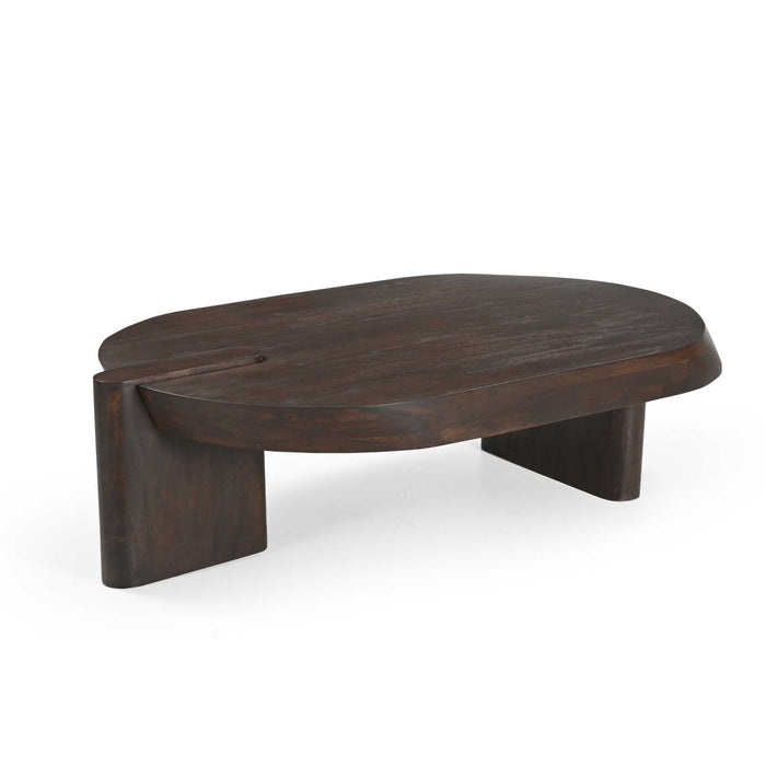Salontafel Rava Bruin Mangohout 125 cm