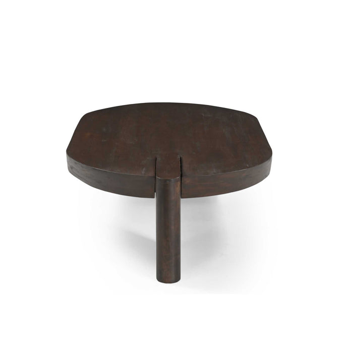 Salontafel Rava Bruin Mangohout 125 cm