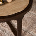 Salontafel Morris Bruin Travertin 75 cm