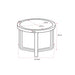 Salontafel Numa Bruin Marmer 103 cm