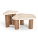 Salontafel Nuvé Naturel Botticino marmer 84 cm