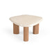 Salontafel Nuvé Naturel Botticino marmer 84 cm