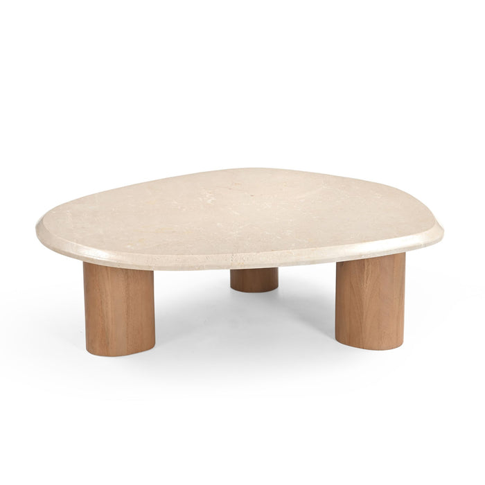 Salontafel Nuvé Naturel Botticino marmer 100 cm