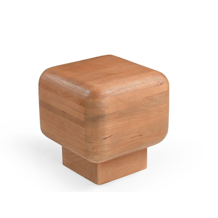 Bijzettafel Fedde Naturel Mangohout 45 cm