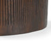 Bijzettafel Noel Bruin Marmer 60 cm