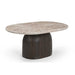 Salontafel Noel Bruin Marmer 90 cm
